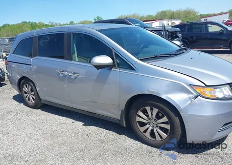 2016 Honda Odyssey Ex-L z USA, uszkodzony, nr VIN 5FNRL5H6XGB079256
